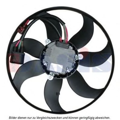 AKS DASIS 488028n -  Вентилятор, охлаждение двигателя